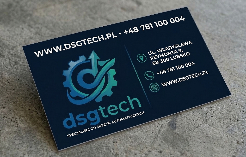 DSGTECH Naprawa Regeneracja Obsługa Automatycznych Skrzyń Biegów